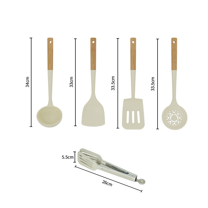 Spatula Spoon Colander Kitchen Utensils Set-11