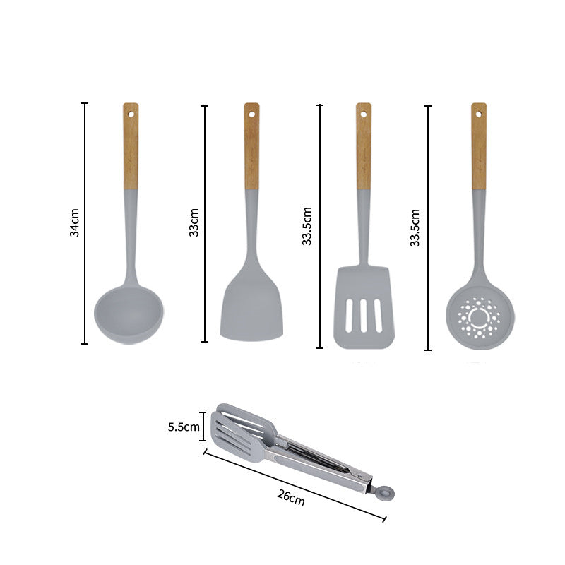 Spatula Spoon Colander Kitchen Utensils Set-15